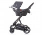 Комбинирана бебешка количка с черна рама Chipolino Електра 3в1, сребро KKEL0213BSL thumb 14
