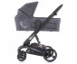 Комбинирана бебешка количка с черна рама Chipolino Електра 3в1, сребро KKEL0213BSL thumb 3