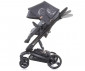 Комбинирана бебешка количка с черна рама Chipolino Електра 3в1, сребро KKEL0213BSL thumb 7