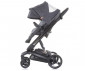 Комбинирана бебешка количка с черна рама Chipolino Електра 3в1, сребро KKEL0213BSL thumb 8