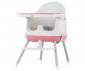 Детско надигащо се столче за хранене 3в1 Chipolino Пудинг, розов божур STHPU0213PP thumb 3