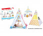 Постелка за бебета и деца, активна гимнастика/палатка Chipolino Toys, зиг-заг PGRCA02102ZZ thumb 4