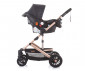 Комбинирана бебешка количка с обръщаща се седалка за деца до 15кг Chipolino Естел, антрацит KKES02201AN thumb 10