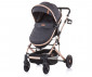 Комбинирана бебешка количка с обръщаща се седалка за деца до 15кг Chipolino Естел, антрацит KKES02201AN thumb 5