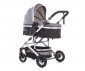Комбинирана бебешка количка с обръщаща се седалка за деца до 15кг Chipolino Естел, платина KKES02202PL thumb 2