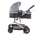 Комбинирана бебешка количка с обръщаща се седалка за деца до 15кг Chipolino Естел, платина KKES02202PL thumb 3