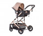 Комбинирана бебешка количка с обръщаща се седалка за деца до 15кг Chipolino Естел, хумус KKES02203HU thumb 9