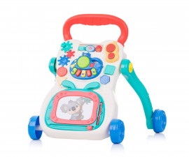 Бебешка музикална играчка-проходилка на колела за прохождане Chipolino Парти MIK02008PART