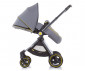 Комбинирана бебешка количка с обръщаща се седалка за деца до 22кг Chipolino Елит 3в1, платина KKET02202PL thumb 13