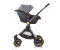 Комбинирана бебешка количка с обръщаща се седалка за деца до 22кг Chipolino Елит 3в1, платина KKET02202PL thumb 18
