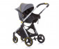 Комбинирана бебешка количка с обръщаща се седалка за деца до 22кг Chipolino Елит 3в1, платина KKET02202PL thumb 19