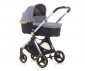 Комбинирана бебешка количка с обръщаща се седалка за деца до 22кг Chipolino Елит 3в1, платина KKET02202PL thumb 2
