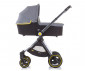 Комбинирана бебешка количка с обръщаща се седалка за деца до 22кг Chipolino Елит 3в1, платина KKET02202PL thumb 3