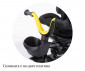 Триколка със сенник и с родителски контрол Chipolino Вектор MG 360°, черна TRKVEM221RA thumb 15