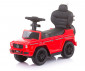 Детска музикална количка за яздене и каране с крака Chipolino Mercedes G350D, червена ROCMB02102RE thumb 4