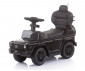 Детска музикална количка за яздене и каране с крака Chipolino Mercedes G350D, черна ROCMB02103BK thumb 4