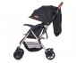 Сгъваема лятна бебешка количка за новородени с тегло до 22кг Chipolino Ейприл, черна LKAP02201RA thumb 4