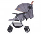 Сгъваема лятна бебешка количка за новородени с тегло до 22кг Chipolino Ейприл, платина LKAP02202PL thumb 5