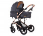 Комбинирана бебешка количка с обръщаща се седалка за новородени с тегло до 15кг Chipolino Камеа, антрацит KKCA02201AN thumb 2