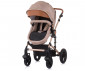 Комбинирана бебешка количка с обръщаща се седалка за новородени с тегло до 15кг Chipolino Камеа, хумус KKCA02202HU thumb 4