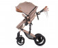 Комбинирана бебешка количка с обръщаща се седалка за новородени с тегло до 15кг Chipolino Камеа, хумус KKCA02202HU thumb 6