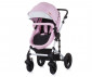 Комбинирана бебешка количка с обръщаща се седалка за новородени с тегло до 15кг Chipolino Камеа, пудра KKCA02204BH thumb 4