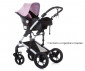 Комбинирана бебешка количка с обръщаща се седалка за новородени с тегло до 15кг Chipolino Камеа, пудра KKCA02204BH thumb 9