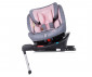 Столче за кола за новородено бебе с тегло до 36кг. с въртяща се функция Chipolino Лего Isofix 360°, пудра, 0-36кг STKLE0224BH thumb 7