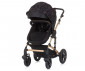 Комбинирана бебешка количка с обръщаща се седалка за деца до 15кг Chipolino Камеа, абанос KKCA02301EB thumb 3