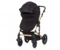 Комбинирана бебешка количка с обръщаща се седалка за деца до 15кг Chipolino Камеа, абанос KKCA02301EB thumb 4