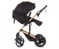 Комбинирана бебешка количка с обръщаща се седалка за деца до 15кг Chipolino Камеа, абанос KKCA02301EB thumb 6