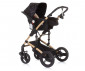 Комбинирана бебешка количка с обръщаща се седалка за деца до 15кг Chipolino Камеа, абанос KKCA02301EB thumb 8