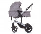 Комбинирана бебешка количка с обръщаща се седалка за деца до 15кг Chipolino Камеа, графит KKCA02302GT thumb 2