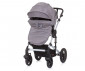Комбинирана бебешка количка с обръщаща се седалка за деца до 15кг Chipolino Камеа, графит KKCA02302GT thumb 4