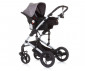 Комбинирана бебешка количка с обръщаща се седалка за деца до 15кг Chipolino Камеа, графит KKCA02302GT thumb 8