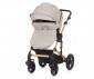 Комбинирана бебешка количка с обръщаща се седалка за деца до 15кг Chipolino Камеа, пясък KKCA02303SA thumb 4