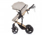 Комбинирана бебешка количка с обръщаща се седалка за деца до 15кг Chipolino Камеа, пясък KKCA02303SA thumb 5