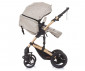Комбинирана бебешка количка с обръщаща се седалка за деца до 15кг Chipolino Камеа, пясък KKCA02303SA thumb 6
