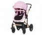 Комбинирана бебешка количка с обръщаща се седалка за деца до 15кг Chipolino Камеа, розова вода KKCA02305RW thumb 3
