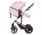 Комбинирана бебешка количка с обръщаща се седалка за деца до 15кг Chipolino Камеа, розова вода KKCA02305RW thumb 6