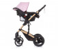 Комбинирана бебешка количка с обръщаща се седалка за деца до 15кг Chipolino Камеа, розова вода KKCA02305RW thumb 7