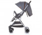 Сгъваема лятна бебешка количка за новородени с тегло до 15кг Chipolino Кларис, графит LKCL02301GT thumb 2