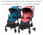 Сгъваема лятна бебешка количка за новородени с тегло до 15кг Chipolino Кларис, графит LKCL02301GT thumb 9