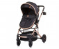 Комбинирана бебешка количка с обръщаща се седалка за деца до 15кг Chipolino Естел, абанос KKES02301EB thumb 6