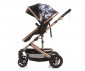 Комбинирана бебешка количка с обръщаща се седалка за деца до 15кг Chipolino Естел, листа KKES02302LE thumb 7
