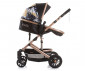 Комбинирана бебешка количка с обръщаща се седалка за деца до 15кг Chipolino Естел, листа KKES02302LE thumb 9
