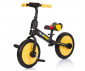 Колело за баланс с помощни колела и с педали за деца Chipolino Макс Байк, жълта DIKMB0233YE thumb 2
