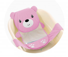 Мрежа за бебешка ваничка Chipolino Теди, розова MBTED0222PI