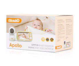Видео бебефон Chipolino Аполо 5, LCD екран VIBEFAP02301WH