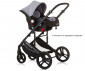 Комбинирана бебешка количка с обръщаща се седалка за деца до 22кг Chipolino Аморе, пепелно сиво KKAM02402AS thumb 10